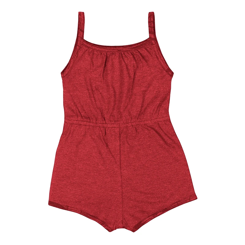 Girls Infant Colosseum Crimson Alabama Tide Elemental Tank Romper