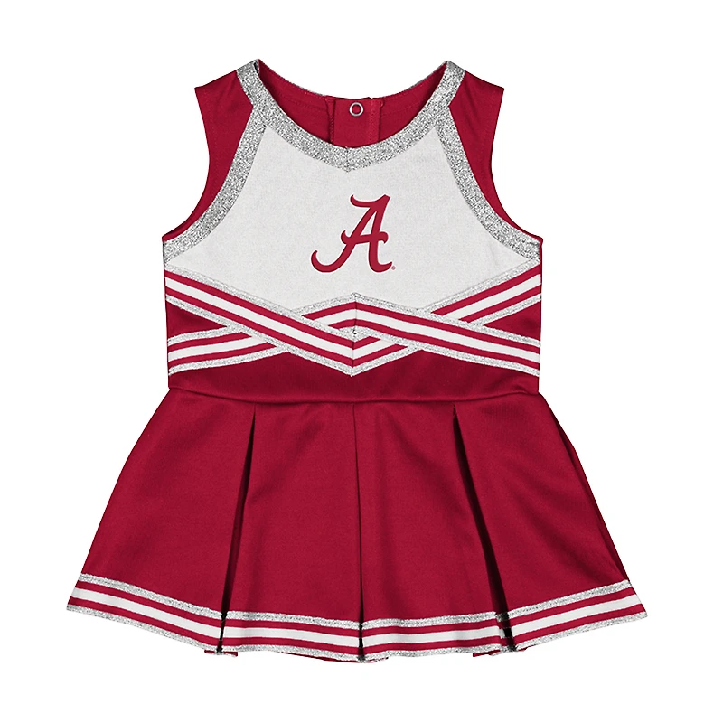 Robe de cheerleading pour filles du Colisée Crimson Alabama Tide Lollipop Park