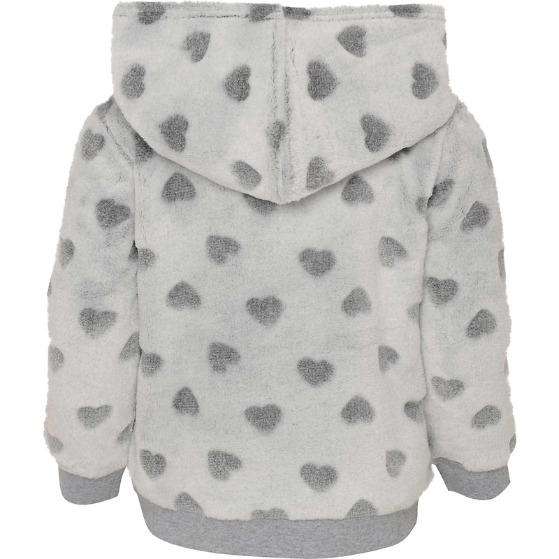 Girls Infant Gray/Black Alabama Crimson Tide Heart To Pullover Hoodie and Leggings Set