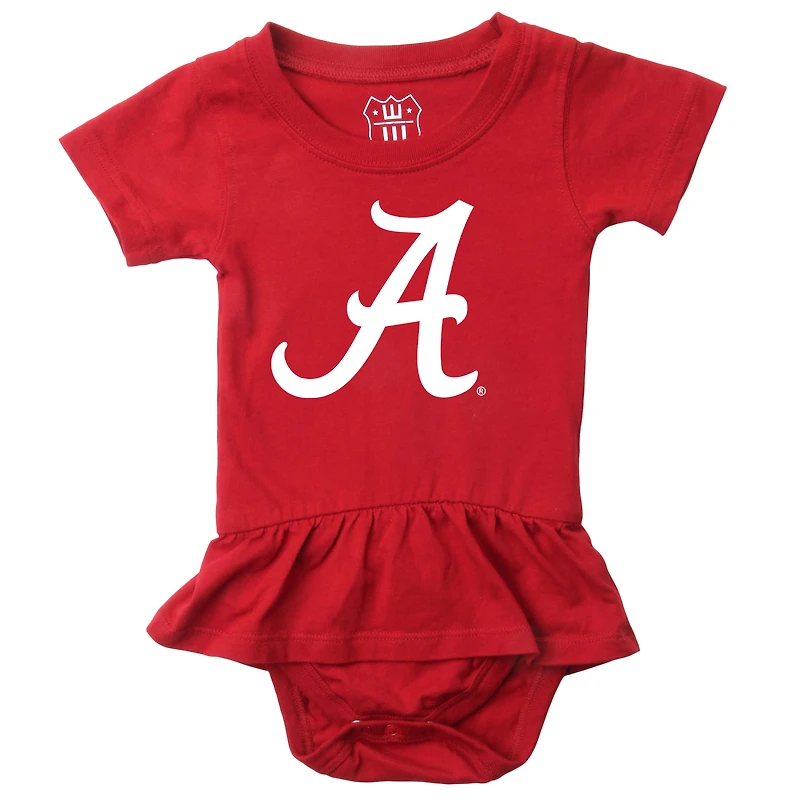 Body à jupe pour bébé fille Wes & Willy Crimson Alabama Tide