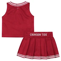 Ensemble deux pièces pour filles Colosseum Crimson Alabama Tide Lollipop Park Cheer