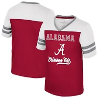 T-shirt à paillettes Bubblegum Princess pour filles du Colisée Crimson Alabama Tide