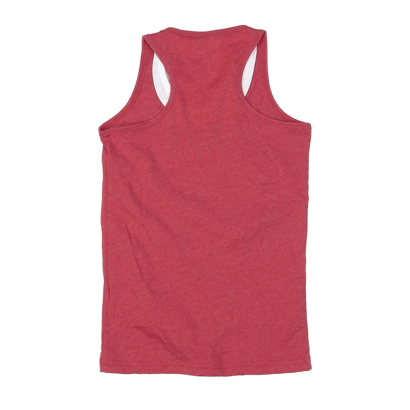 Girls Youth Wes & Willy Crimson Alabama Tide Racerback Tank Top