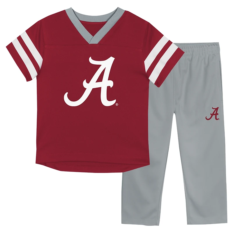 Ensemble maillot et pantalon deux pièces pour bébé Alabama Crimson Tide Red Zone