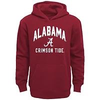 Ensemble sweat à capuche et pantalon en polaire Alabama Crimson Tide Play-By-Play pour bébé, cramoisi/gris