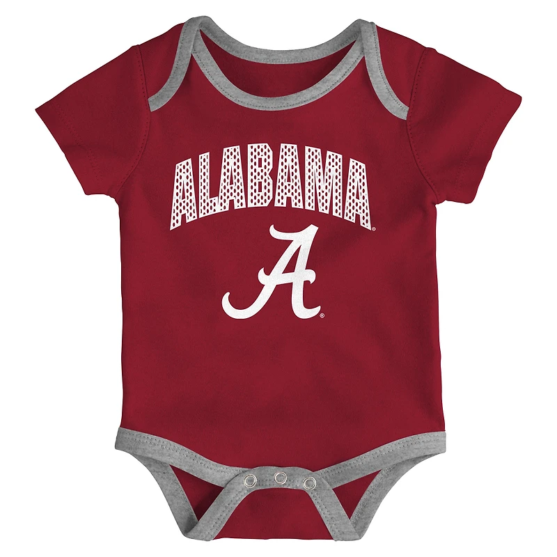 Ensemble de trois pièces pour bébé Outerstuff Alabama Crimson Tide All Day Play