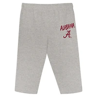 Ensemble 3 pièces pour bébé Outerstuff Crimson/White Alabama Crimson Tide Double Down Body et pantalon