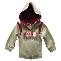 Ensemble sweat à capuche et pantalon de survêtement pour bébé Wes & Willy Alabama Crimson Tide Colorblock