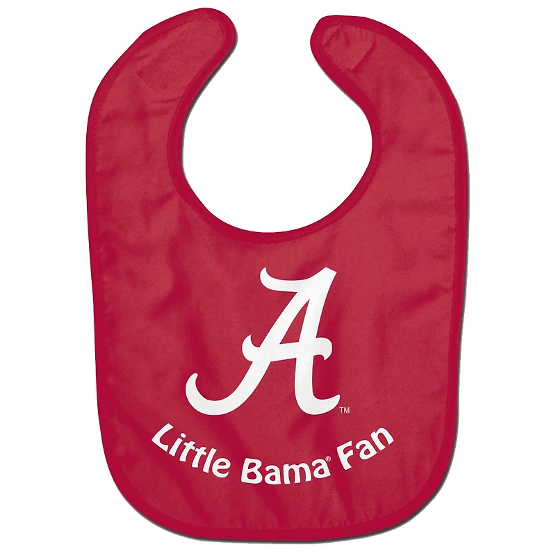 Bavoir pour bébé WinCraft Alabama Crimson Tide Lil Fan All Pro pour bébé
