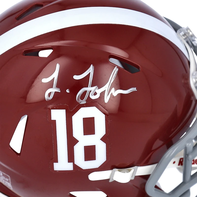 Josh Jobe Alabama Crimson Tide Autographed Riddell Speed Mini Helmet