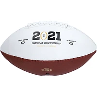Josh Jobe John Metchie Brian Robinson & Jordan Battle Alabama Crimson Tide Autographed College Football Playoffs 2020 National Champions White Panel Football