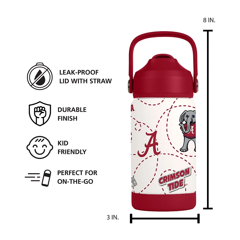 Logo Brands Alabama Crimson Tide 12oz. Mascot Bottle