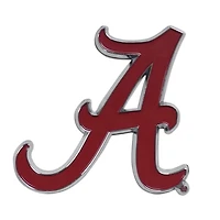 Logo Brands Alabama Crimson Tide Emblème automobile en relief couleur