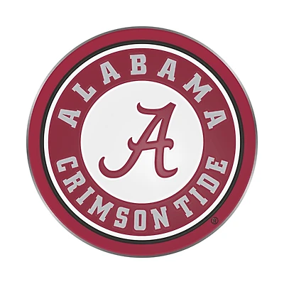 Logo Brands Alabama Crimson Tide Embossed Color Auto Emblem