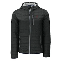 Men's Cutter & Buck Alabama Crimson Tide Rainier Eco PrimaLoft Hooded Full-Zip Jacket