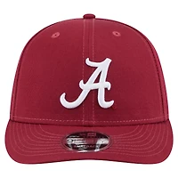 Casquette Snapback 9FIFTY Crimson Alabama Crimson Tide Low Profile de New Era pour homme