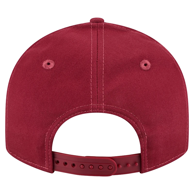 Casquette Snapback 9FIFTY Crimson Alabama Crimson Tide Low Profile de New Era pour homme
