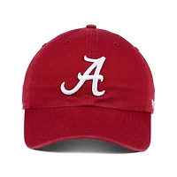 Men's '47 Crimson Alabama Crimson Tide Clean Up Adjustable Hat