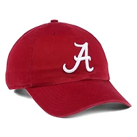 Casquette ajustable « 47 Crimson Alabama Crimson Tide Clean Up » pour homme