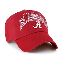 Men's '47  Crimson Alabama Crimson Tide Clean Up Adjustable Hat