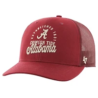 Casquette ajustable Pitstop Trucker Alabama Crimson Tide 47 pour homme