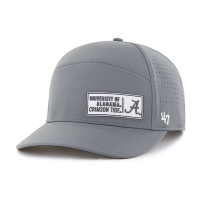 Casquette ajustable grise Alabama Crimson Tide Cypher Midfield pour homme, modèle 47