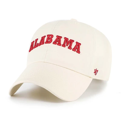 Men's '47 Sand Alabama Crimson Tide Vault Clean Up Adjustable Hat