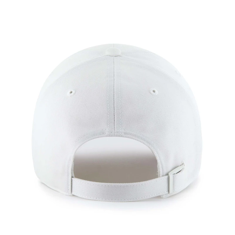 Men's '47 White Alabama Crimson Tide Contemporary Basics Foundation Clean Up Adjustable Hat
