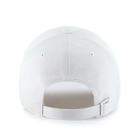 Men's '47 White Alabama Crimson Tide Contemporary Basics Foundation Clean Up Adjustable Hat