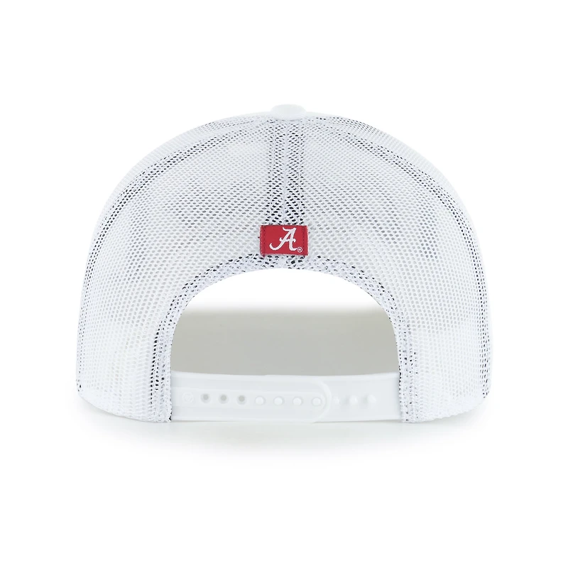 Casquette ajustable en corde Garner Alabama Crimson Tide blanche pour homme, modèle 1947