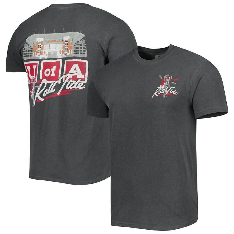 T-shirt Alabama Crimson Tide Vault Stadium noir pour homme