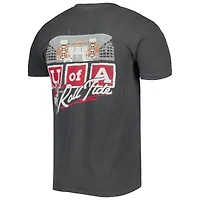 T-shirt Alabama Crimson Tide Vault Stadium noir pour homme