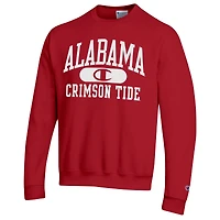 Men's Champion Crimson Alabama Tide Arch Pill Sweatshirt