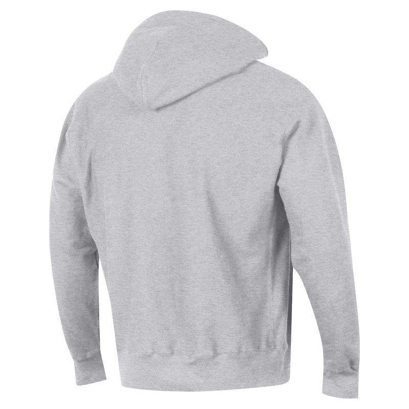 Sweat à capuche Champion Heather Grey Alabama Crimson Tide Vault Late Night Reverse Weave pour hommes