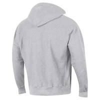 Sweat à capuche Champion Heather Grey Alabama Crimson Tide Vault Late Night Reverse Weave pour hommes