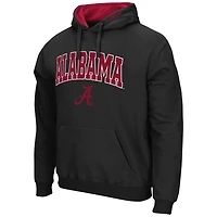 Sweat à capuche Colosseum Black Alabama Crimson Tide Arch & Logo 3.0 pour homme