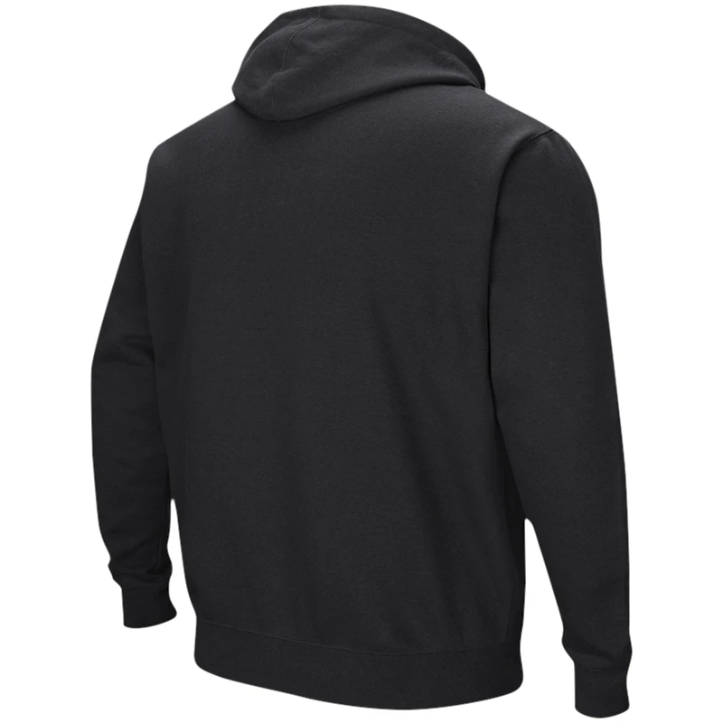 Sweat à capuche double arche Colosseum noir Alabama Crimson Tide pour hommes