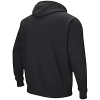 Sweat à capuche double arche Colosseum noir Alabama Crimson Tide pour hommes