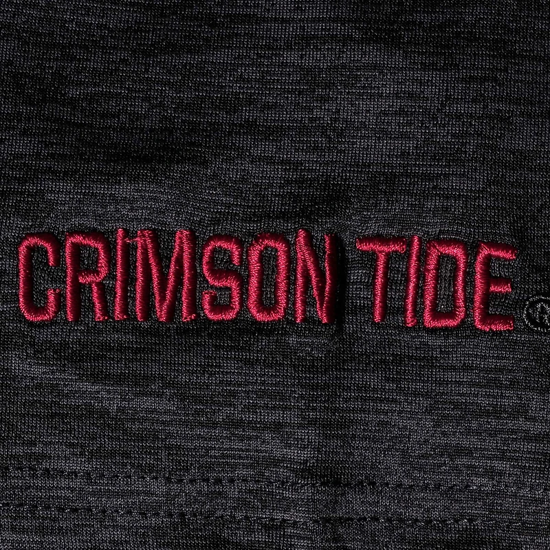 Polo Colosseum Black Alabama Crimson Tide Down Swing pour homme