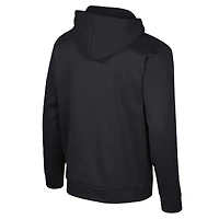 Sweat à capuche quart de zip Colosseum Black Alabama Crimson Tide pour hommes