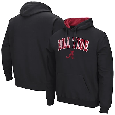 Men's Colosseum  Black Alabama Crimson Tide Rally Cry Fleece Hoodie