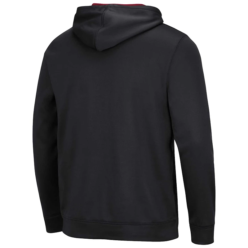 Men's Colosseum Crimson Alabama Tide Resistance Pullover Hoodie