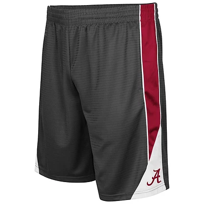 Short à revers Colosseum Charcoal Alabama Crimson Tide pour homme