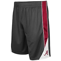 Short à revers Colosseum Charcoal Alabama Crimson Tide pour homme