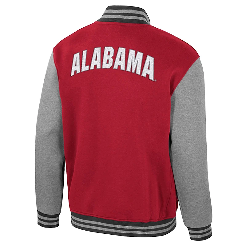 Veste universitaire entièrement zippée Ambi-Turner Alabama Crimson Tide pour homme Colosseum