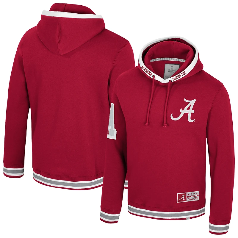 Men's Colosseum Crimson Alabama Tide Grand Tour Hoodie