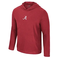 Men's Colosseum Crimson Alabama Tide Long Sleeve T-Shirt Hoodie