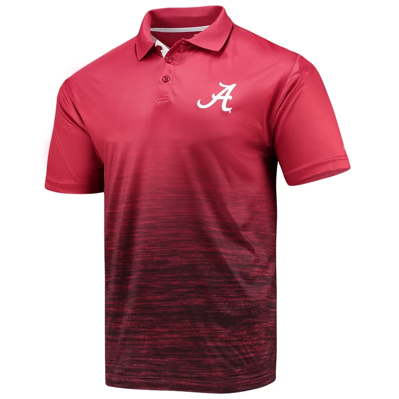 Colosseum Crimson Alabama Tide Marshall Polo Homme