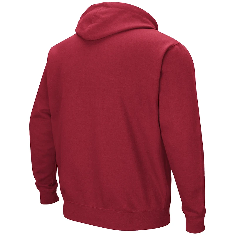 Men's Colosseum Crimson Alabama Tide Rally Cry Fleece Hoodie