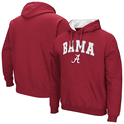 Men's Colosseum  Crimson Alabama Tide Rally Cry Fleece Hoodie